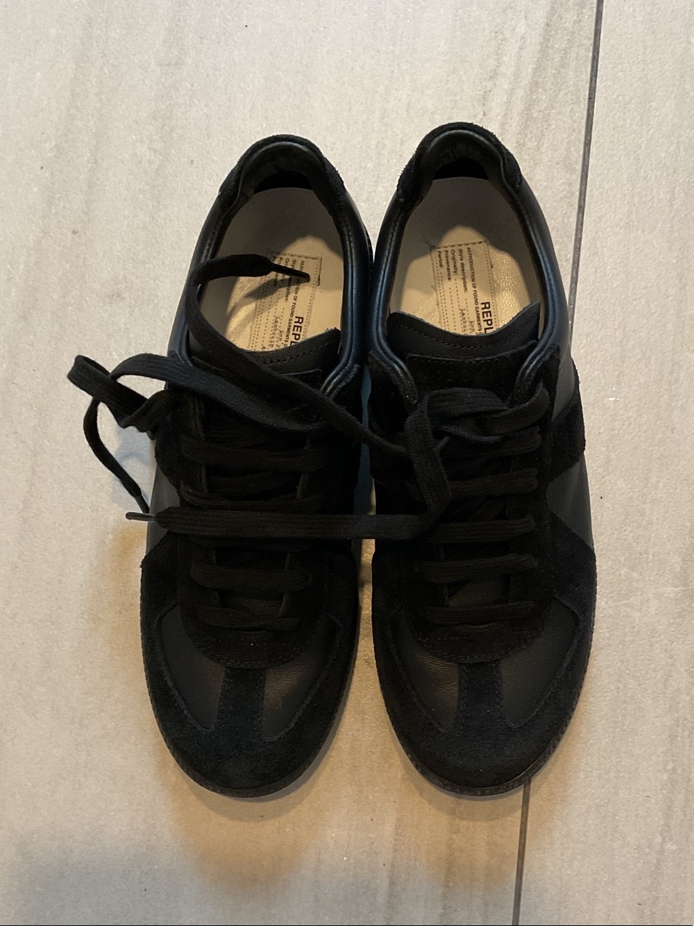 Maison Margiela black sneakers